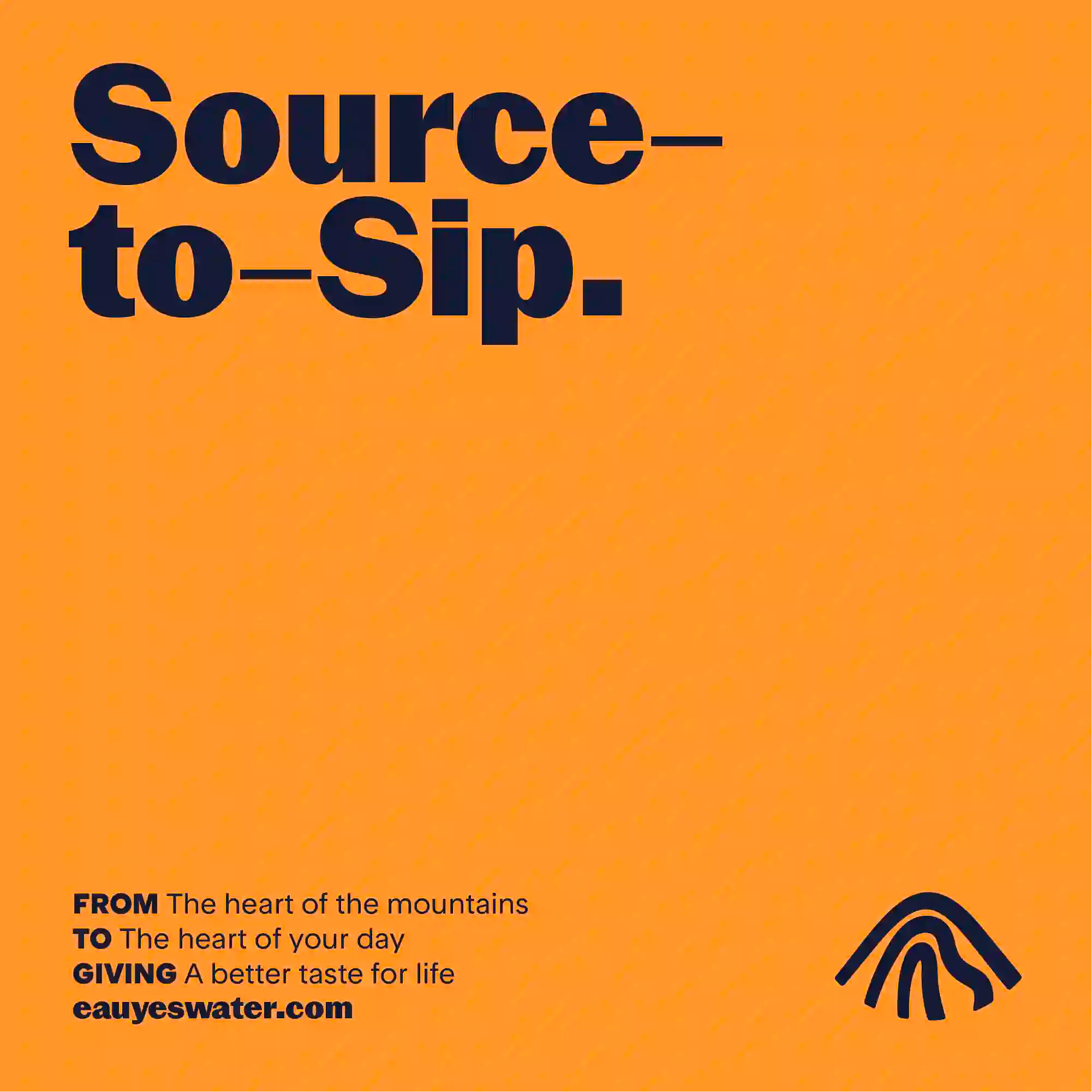 eauYES orange blossom source-to-sip