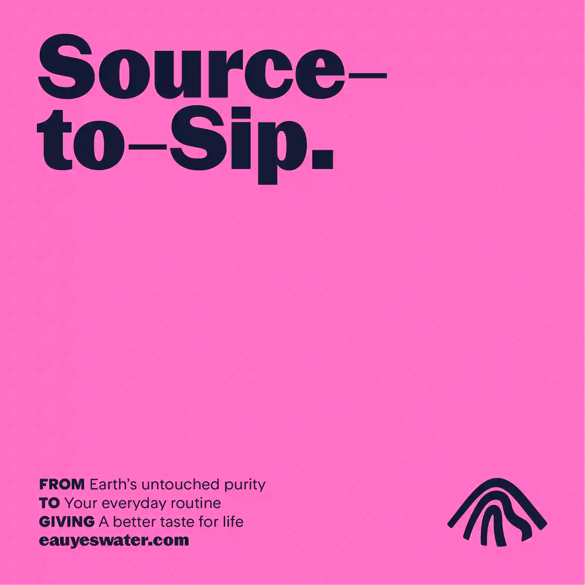 eauYES raspberry lime source-to-sip